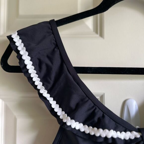 GB girls Youth Two Piece Swimsuit Rick Rack Flounce Bralette - Picture 4 of 7